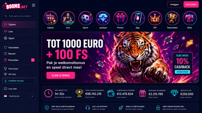 boomsbet nederland Gameplay