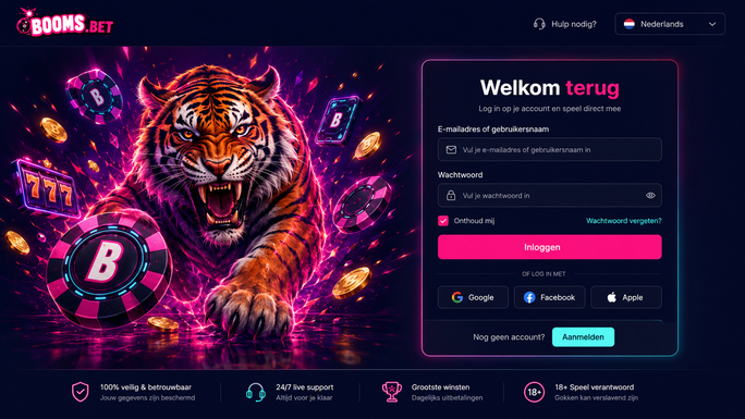 boomsbet nederland Gameplay