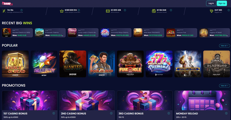 boomsbet nederland Gameplay